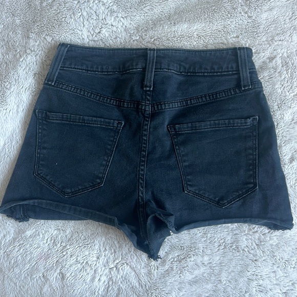Arizona Black Denim Shorts Size 3 (Juniors) - Picture 2 of 4